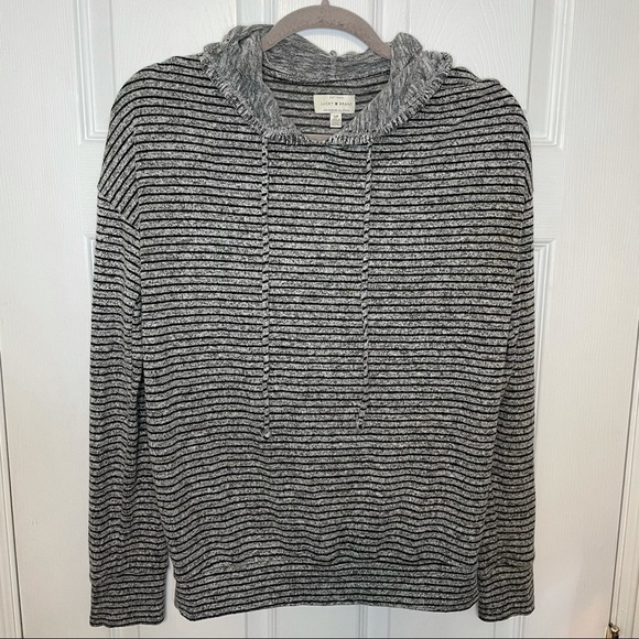 LUCKY Brand Cozy Pullover Hooded Lightweight Sweater Small - Picture 1 of 5